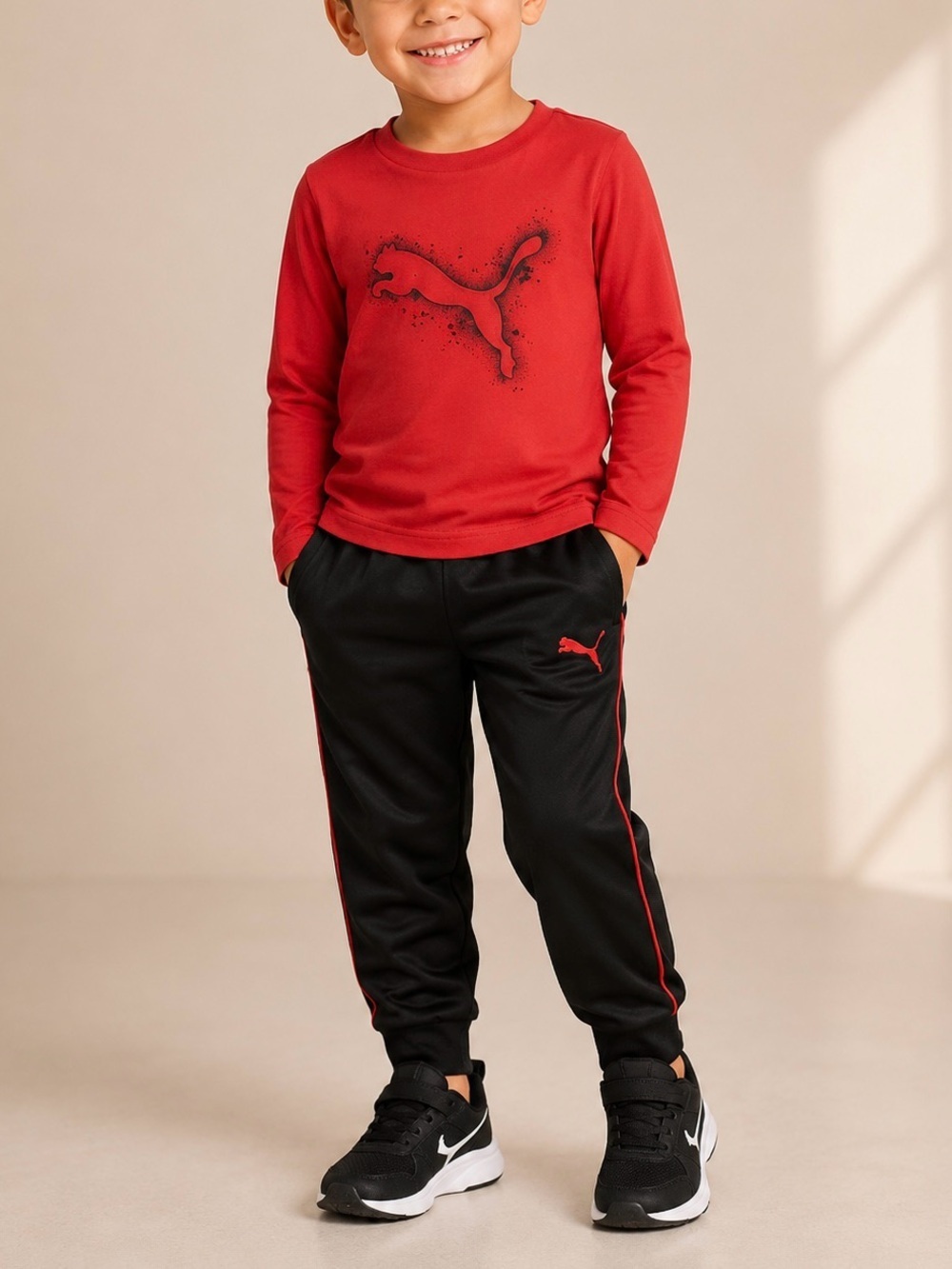 PUMA Kids 2-Piece Set - Size 4
Comfy, Cool & Ready to Move!